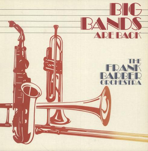 Frank Barber Big Bands Are Back vinyl LP album (LP record) UK HTBLPBI748617