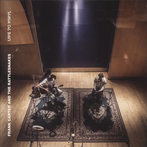 Frank Carter & The Rattlesnakes Live To Vinyl - Translucent Blue Vinyl 10" vinyl single (10 inch record) UK 04C10LI881283