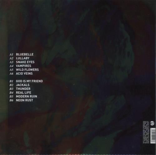 Frank Carter & The Rattlesnakes Modern Ruin - Clear Vinyl - Autographed vinyl LP album (LP record) UK 04CLPMO878648