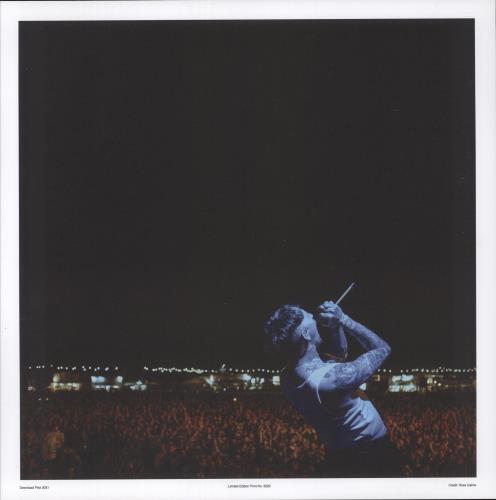 Frank Carter & The Rattlesnakes Sticky - Clear Vinyl - Autographed Sticker Sheet vinyl LP album (LP record) UK 04CLPST875487