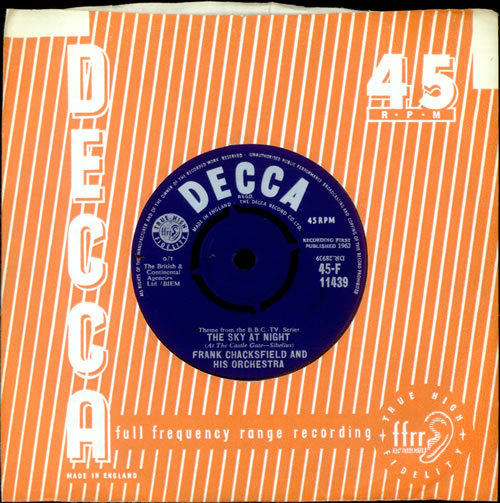 Frank Chacksfield The Sky At Night 7" vinyl single (7 inch record / 45) UK FCL07TH511467