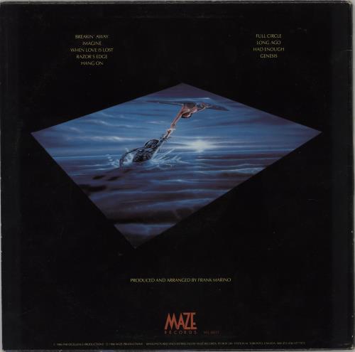 Frank Marino & Mahogany Rush Full Circle vinyl LP album (LP record) Canadian FKOLPFU757753