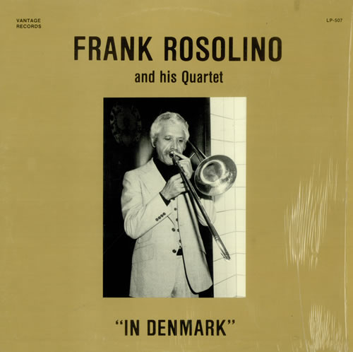 Frank Rosolino In Denmark vinyl LP album (LP record) US FG7LPIN496164