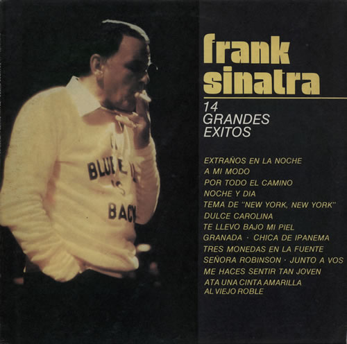 Frank Sinatra 14 Grandes Exitos vinyl LP album (LP record) Argentinean FRSLPGR581011