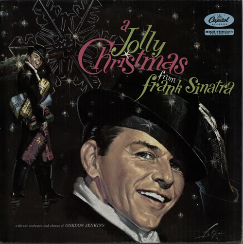 Frank Sinatra A Jolly Christmas From Frank Sinatra - One Box EMI vinyl LP album (LP record) UK FRSLPAJ580909