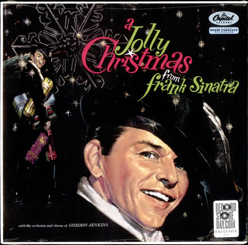 Frank Sinatra A Jolly Christmas From Frank Sinatra vinyl LP album (LP record) US FRSLPAJ526507