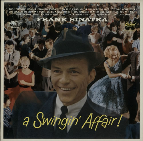 Frank Sinatra A Swingin' Affair vinyl LP album (LP record) Dutch FRSLPAS624741