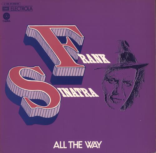 Frank Sinatra All The Way 2-LP vinyl record set (Double LP Album) German FRS2LAL723663