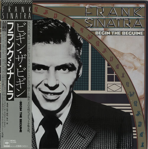 Frank Sinatra Begin The Beguine vinyl LP album (LP record) Japanese FRSLPBE580096