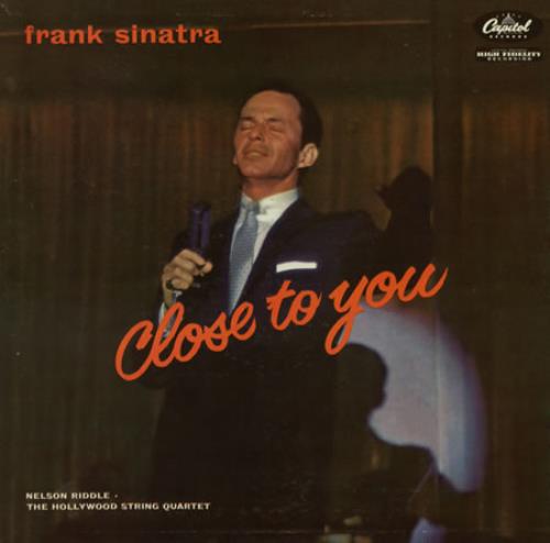 Frank Sinatra Close To You - Grey Label vinyl LP album (LP record) US FRSLPCL389778