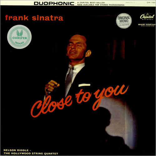 Frank Sinatra Close To You vinyl LP album (LP record) French FRSLPCL437198