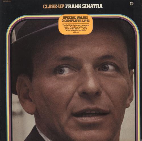 Frank Sinatra Close-Up - Stickered Sleeve 2-LP vinyl record set (Double LP Album) US FRS2LCL730851