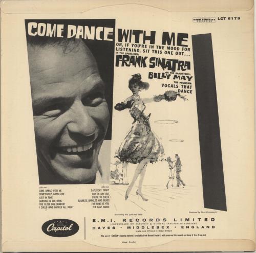 Frank Sinatra Come Dance With Me vinyl LP album (LP record) UK FRSLPCO562297