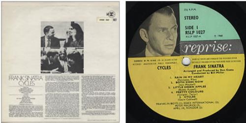 Frank Sinatra Cycles vinyl LP album (LP record) UK FRSLPCY363406