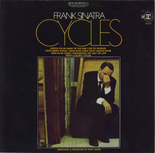 Frank Sinatra Cycles vinyl LP album (LP record) Australian FRSLPCY821905