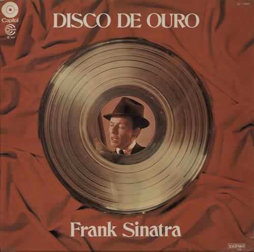 Frank Sinatra Disco De Ouro vinyl LP album (LP record) Brazilian FRSLPDI581047