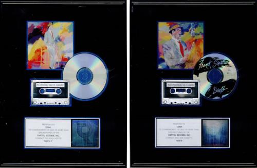 Frank Sinatra Duets & Duets II award disc US FRSAWDU496765