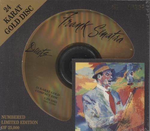 Frank Sinatra Duets - Gold Disc - Sealed CD album (CDLP) US FRSCDDU238865