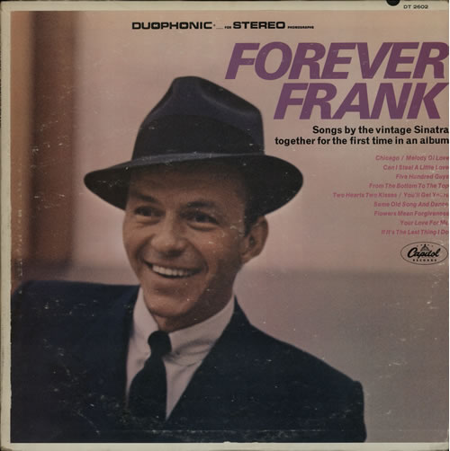 Frank Sinatra Forever Frank vinyl LP album (LP record) US FRSLPFO641396