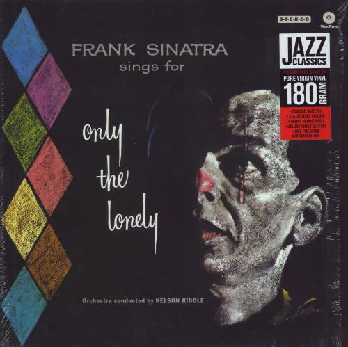 Frank Sinatra Frank Sinatra Sings For Only The Lonely - Shrink + Hype Sticker vinyl LP album (LP record) UK FRSLPFR783366
