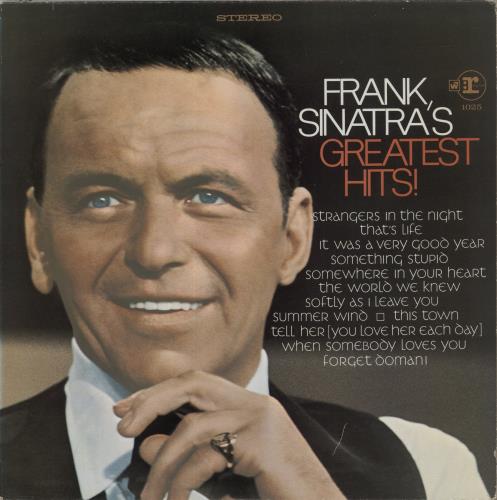 Frank Sinatra Frank Sinatra's Greatest Hits vinyl LP album (LP record) Canadian FRSLPFR889227