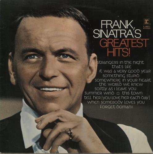 Frank Sinatra Greatest Hits vinyl LP album (LP record) UK FRSLPGR268510
