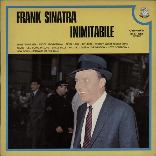 Frank Sinatra Inimitabile vinyl LP album (LP record) Italian FRSLPIN580399