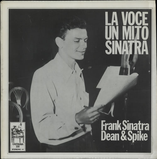 Frank Sinatra La Voce, Un Mito, Sinatra vinyl LP album (LP record) Italian FRSLPLA580404