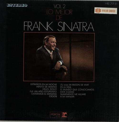 Frank Sinatra Lo Mejor De Frank Sinatra Vol. 2 vinyl LP album (LP record) Spanish FRSLPLO581214