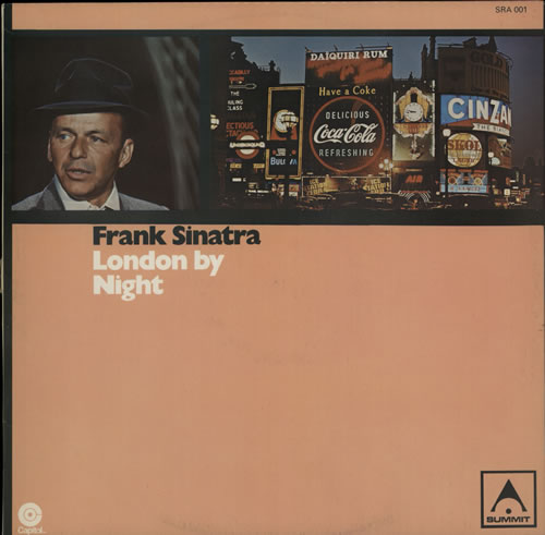 Frank Sinatra London By Night vinyl LP album (LP record) Australian FRSLPLO580869