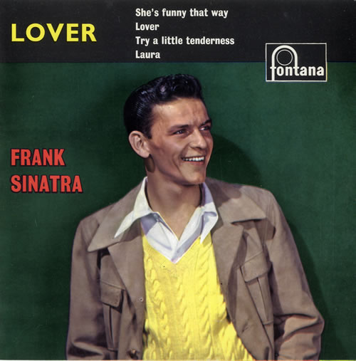 Frank Sinatra Lover EP 7" vinyl single (7 inch record / 45) UK FRS07LO562369