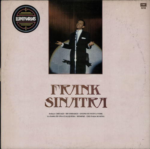 Frank Sinatra Luminarias vinyl LP album (LP record) Argentinean FRSLPLU581041