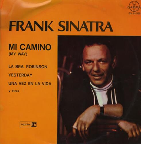 Frank Sinatra Mi Camino vinyl LP album (LP record) Mexican FRSLPMI390137