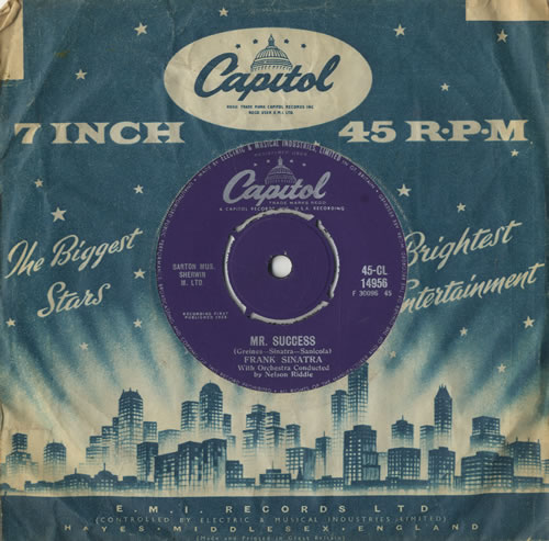 Frank Sinatra Mr. Success 7" vinyl single (7 inch record / 45) UK FRS07MR511640