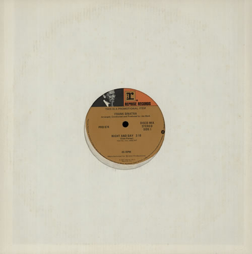 Frank Sinatra Night & Day 12" vinyl single (12 inch record / Maxi-single) US FRS12NI580752