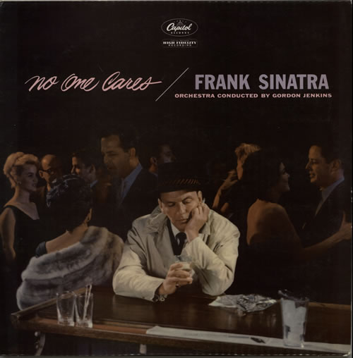 Frank Sinatra No One Cares - Factory Sample vinyl LP album (LP record) UK FRSLPNO628797