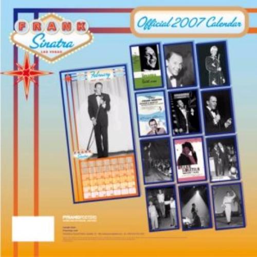 Frank Sinatra Offical Calendar 2007 calendar UK FRSCAOF353610