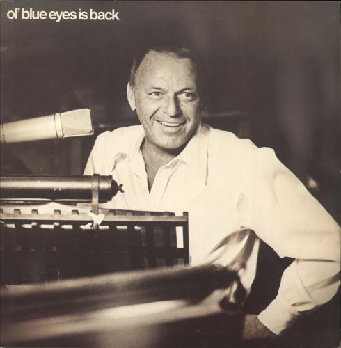 Frank Sinatra Ol' Blue Eyes Is Back + Portrait vinyl LP album (LP record) UK FRSLPOL747864