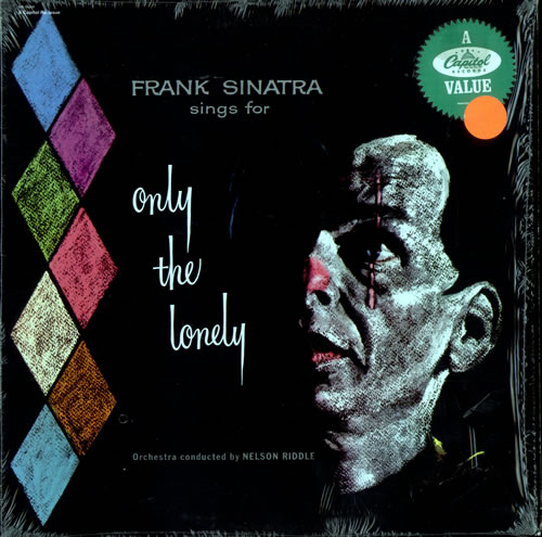 Frank Sinatra Only The Lonely vinyl LP album (LP record) US FRSLPSI504832
