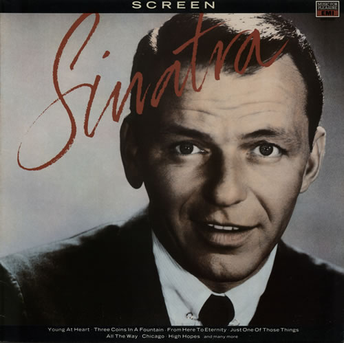 Frank Sinatra Screen Sinatra vinyl LP album (LP record) UK FRSLPSC580916
