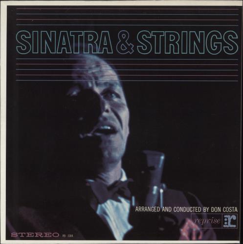 Frank Sinatra Sinatra & Strings vinyl LP album (LP record) US FRSLPSI888266