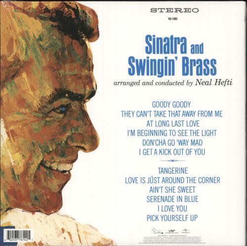 Frank Sinatra Sinatra And Swingin' Brass - 180gm Vinyl - Sealed vinyl LP album (LP record) UK FRSLPSI732735