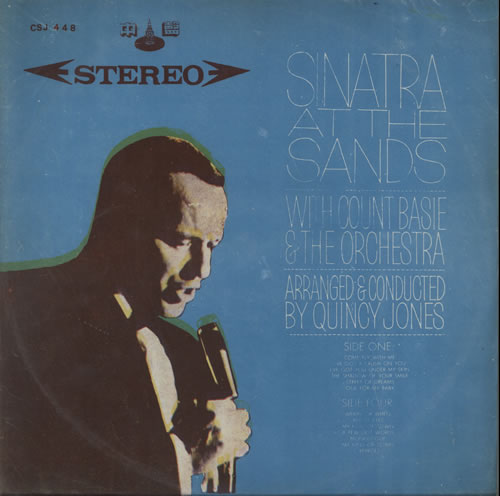Frank Sinatra Sinatra At The Sands vinyl LP album (LP record) Taiwanese FRSLPSI581069