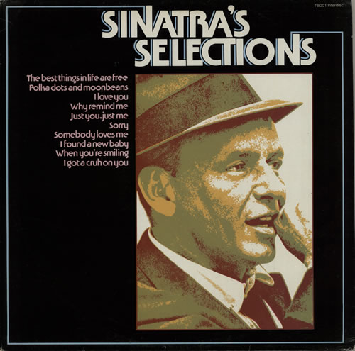 Frank Sinatra Sinatra's Selections vinyl LP album (LP record) Belgian FRSLPSI582705