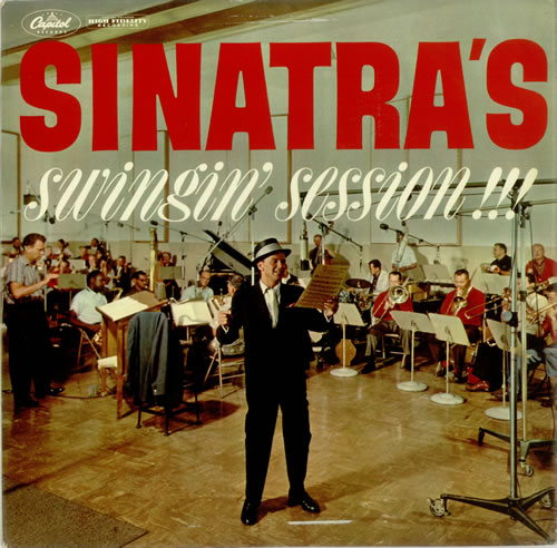 Frank Sinatra Sinatra's Swingin' Session!!! - Sample vinyl LP album (LP record) UK FRSLPSI451860