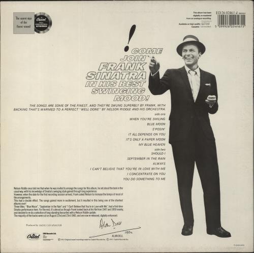 Frank Sinatra Sinatra's Swingin' Session !!! vinyl LP album (LP record) UK FRSLPSI377238