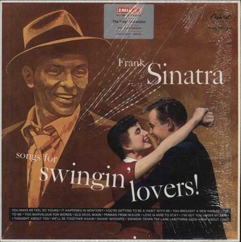 Frank Sinatra Songs For Swingin' Lovers! - 180gm vinyl LP album (LP record) UK FRSLPSO773970