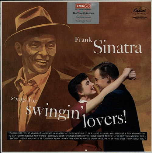 Frank Sinatra Songs For Swingin' Lovers! vinyl LP album (LP record) UK FRSLPSO580432