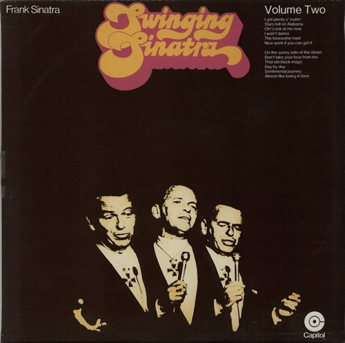 Frank Sinatra Swinging Sinatra Volume Two vinyl LP album (LP record) Australian FRSLPSW580872
