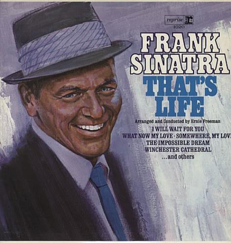 Frank Sinatra That's Life vinyl LP album (LP record) UK FRSLPTH331409